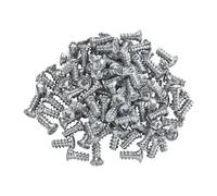100 x SOTECH Eurovis 6,3 x 11 mm Vis spéciales Vario à filetage complet alésage 5 mm avec tête Panhead (forme de tête ronde pour une force d'appui élevée)