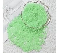1000 à 3000 galets lumineux phosphorescents pour la décoration de la maison, du jardin, de l'allée, de la pelouse, de l'aquarium et des poissons - 1000 pièces - Vert foncé