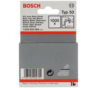 Bosch Agrafes type 53 à fil fin 11,4 x 0,74 x 18 mm - 1000 agrafes (1609200369)