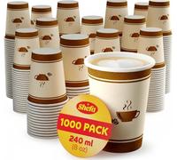 1000 gobelets en papier pour boissons