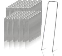1000 pièces Ø2.8mm Ancres de terre 150x25mm Ancres de fixation acier galvanisé Clous de terre Ancres de sol
