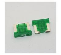 1000 pièces 2A 3A 5A 10A 15A 20A 25A 30A fusibles Micro court profil bas Mini lame 15A amp APS/ATT fusible Câblage de protection (Color : 30a)