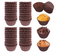1000 Pièces Caissette Muffins Papier, 25 x 25 x 20 mm Caissettes Cupcake | Crêpes au Chocolat Caissettes Muffins, Papier Résistant à L'huile Moule Muffins Papier pour Cuisson au Four et Cuisine