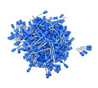 1000 pièces de borne à sertir de fil virole isolée, connecteurs de fil tubulaire en cuivre cosses de borne électrique pour le câblage domestique automobile (E7508)