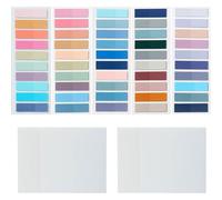 1000 Pièces Marque Page Adhesif,100 Pcs Transparent Post Sticky It Notes,Marque Page Notes Adhésives,Transparent Inscriptible Sticky Tabs Pour La Maison,École,Bureau