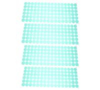 1000 Pièces Pastilles Adhésives Rondes PET 10mm Vert Clair | Masquage Haute Température, Application Facile et Retrait Propre, Protection des Surfaces Aluminium et Inox