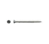 1000 Vis PVC Menuiserie Tête fraisée PH2 Framex 4.3 x 25 mm - Zingué Chromiting Grade 4 - D-Work