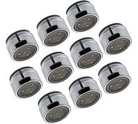 10005106 Schläfer | Aérateur robinet M24x1 anti-calcaire, économiseur d'eau compatible Neoperl Honeycomb, mousseur filetage mâle pour mitigeur cuisine et salle de bain, débit régulé - lot 10 pièces