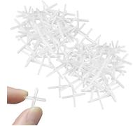 1000Pcs Croisillon de Carreleur 2mm Croisillons pour Carrelage, Système de Nivellement de Carrelage Lors de la Pose de Carreaux