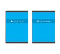 [100101685-2] Conquérant Lot de 2 Cahiers broché A4 192p70g Conquerant séyès ...