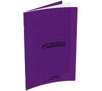 Cahier 210 x 297 mm, séyès, violet