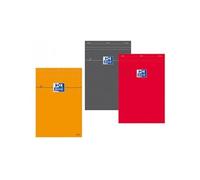 Bloc de bureau Oxford 14,8 x 21 cm agrafés - 5 x 5 mm - 80 feuilles