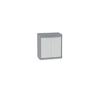 Terry - Jumbo 900 Wave, Armoire Basse d'Intérieur et d'Extérieur à 2 Portes, 3 Étagères Intérieures Réglables