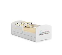 1001jouets Lit enfant 160x80 Train