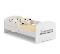 1001jouets Lit enfant 160x80 Train