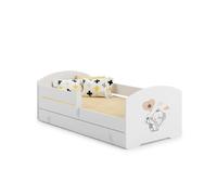 1001jouets Lit enfant + gigogne 140x70 Elephant