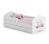 1001jouets Lit enfant Nala 160x80 Chat avec matelas