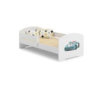1001jouets Lit enfant Police 140x70 avec matelas