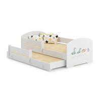 1001jouets Lit simple avec gigogne Lukas 160x80