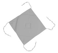 1001kdo Galette de Chaise 4 Rabats 40 x 40 cm Nelsen Gris Perle