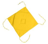1001kdo Galette de Chaise 4 Rabats 40 x 40 cm Nelsen Jaune