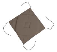1001kdo Galette de Chaise 4 Rabats 40 x 40 cm Nelsen Taupe