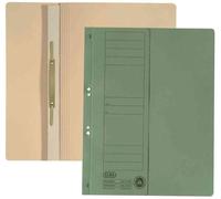 Chemise À Oeillets En Carton - Elba - Vert - Pack De 50 - Format A4 - Rabat Avant