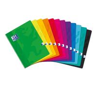 [100902253] Oxford Cahier piqué 24 x32 cm grands carreaux 96 pages 90g colori...