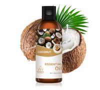 100ml Huile Essentielle de Parfum de Noix de Coco, Parfum Durable, Frais et Sucré, Convient aux Diffuseurs d'Aromathérapie, Désodorisants de Voiture, Yoga et Plus d'Occasions, Pratique à Transporter, 