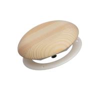 Ø 100mm Diffuseur Universel d'Alimentation et d'Extraction en Bois pour Sauna - Vanne d'Air Réglable pour Mur et Plafond - Grille de Ventilation