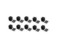 100PC 18650 Batterie 4X5 Entretoise de Cellule Rayonnant Shell Support de Support En Plastique 18,4 mm