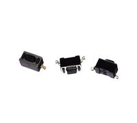 100pcs 3X6X4.3MM SMD Tactile Tact Push Button Switch SMD-2 Switchs Momentary 3 * 6 * 4.3mm Car Remote Control Key Switch NWPNLXEA(Weiß)