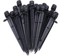 100pcs Goutteur Irrigation Réglable de Tuyau Système D'arrosage Automatique Goutte à Goutte Micro Gicleurs Drippers pour Plante Ser