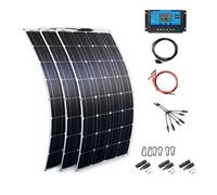 100W/200W/300W/400W Type N 18BB | Solaire Mono, module PV monocristallin rigide à haute efficacité, chargeur de batterie 12V/24V éteint(300W)