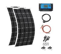 100W/200W/300W/400W Type N 18BB | Solaire Mono, module PV monocristallin rigide à haute efficacité, chargeur de batterie 12V/24V éteint(200W)