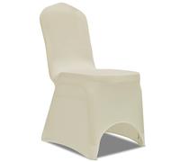 100x Housses de Chaises de Cuisin Extensibles Multicolore Housse de Siège vidaXL