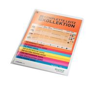 100x Leitz 4155-00-00 Pochette transparente Super Premium A5 PVC indélébile incolore
