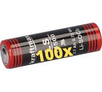 100x pile Kraftmax Lithium 3,6V LS14500 ER14505 AA - Pile