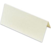 100x RÖSSLER 164030303 Set de table Paperado, 10x10cm, 250g/m², candle light metallic