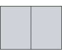 100x RÖSSLER 164072170 Briefkarte Paperado B6hd 220g/m² planliegend eisgrau