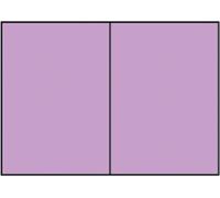 100x RÖSSLER 16407245 Briefkarte Paperado, B6hd, 220g/m², planliegend, orchidee