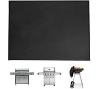 100x152CM Tapis Barbecue Sol Exterieur, Tapis Ignifuge, Tapis De Gril Anti Feu BBQ, Tapis De Foyer, Tapis De Protection De Label