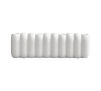101 Copenhagen Bougeoir blanc Tube Bone 11x35 cm