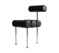 101 COPENHAGEN - Chaise rembourrée Noir