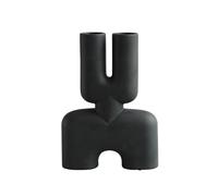 101 Copenhagen Cobra Double Vase Moyen Noir