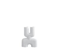 101 Copenhagen Cobra Double Vase Petit Os Blanc