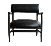 101 Copenhagen Fauteuil lounge Nama Aniline leather black