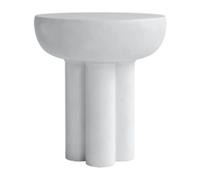 101 Copenhagen Table d’appoint Crown tall Ø45 cm Bone white