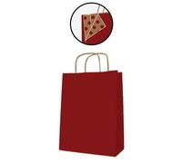 [101648] Agipa Paquet de 50 sacs cadeau 35x16x40 cm bordeaux