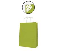 [101848] Agipa Paquet de 50 sacs 25 x11 x 31 en papier kraft vert